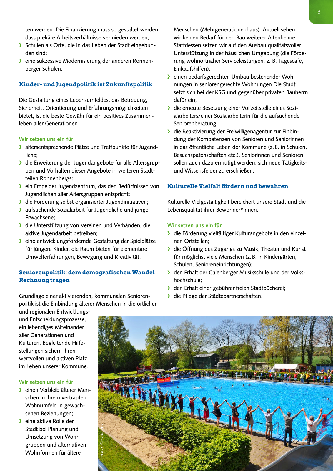 Vorschau Grüne Ronnenberg: Wahlprogramm 2016 Seite 5