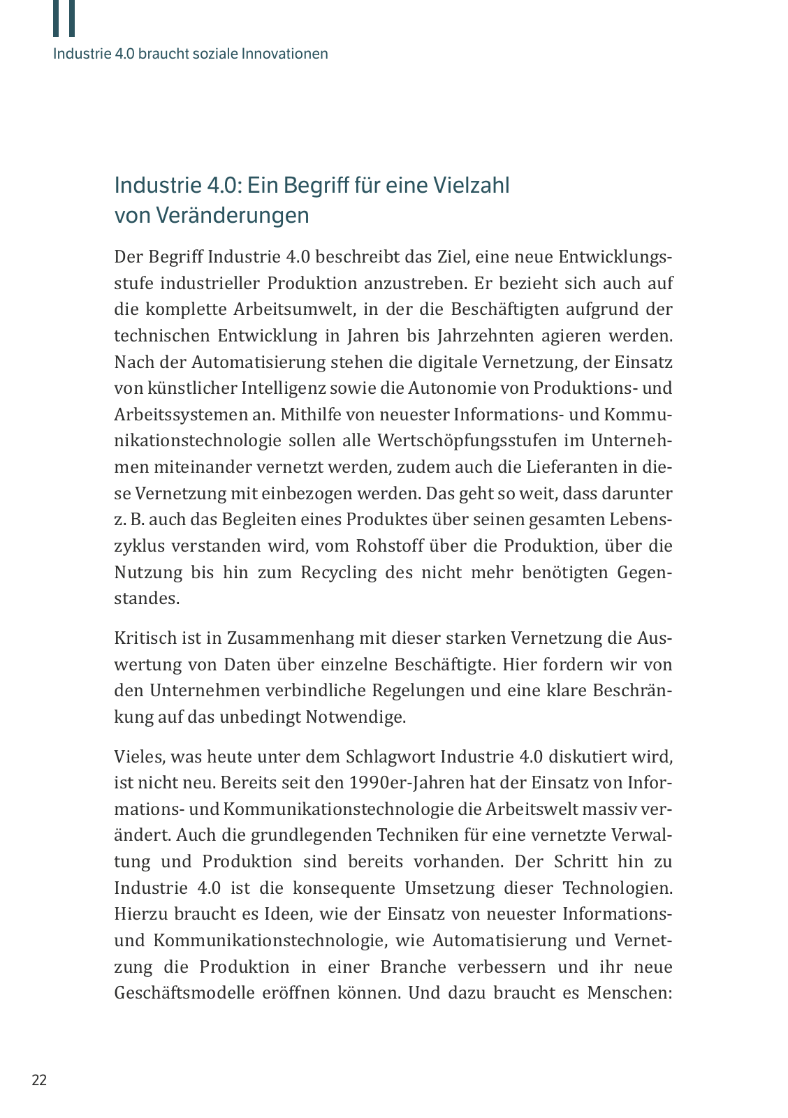 Vorschau M. Vassiliadis // Digitalisierung und Industrie 4.0 Seite 22