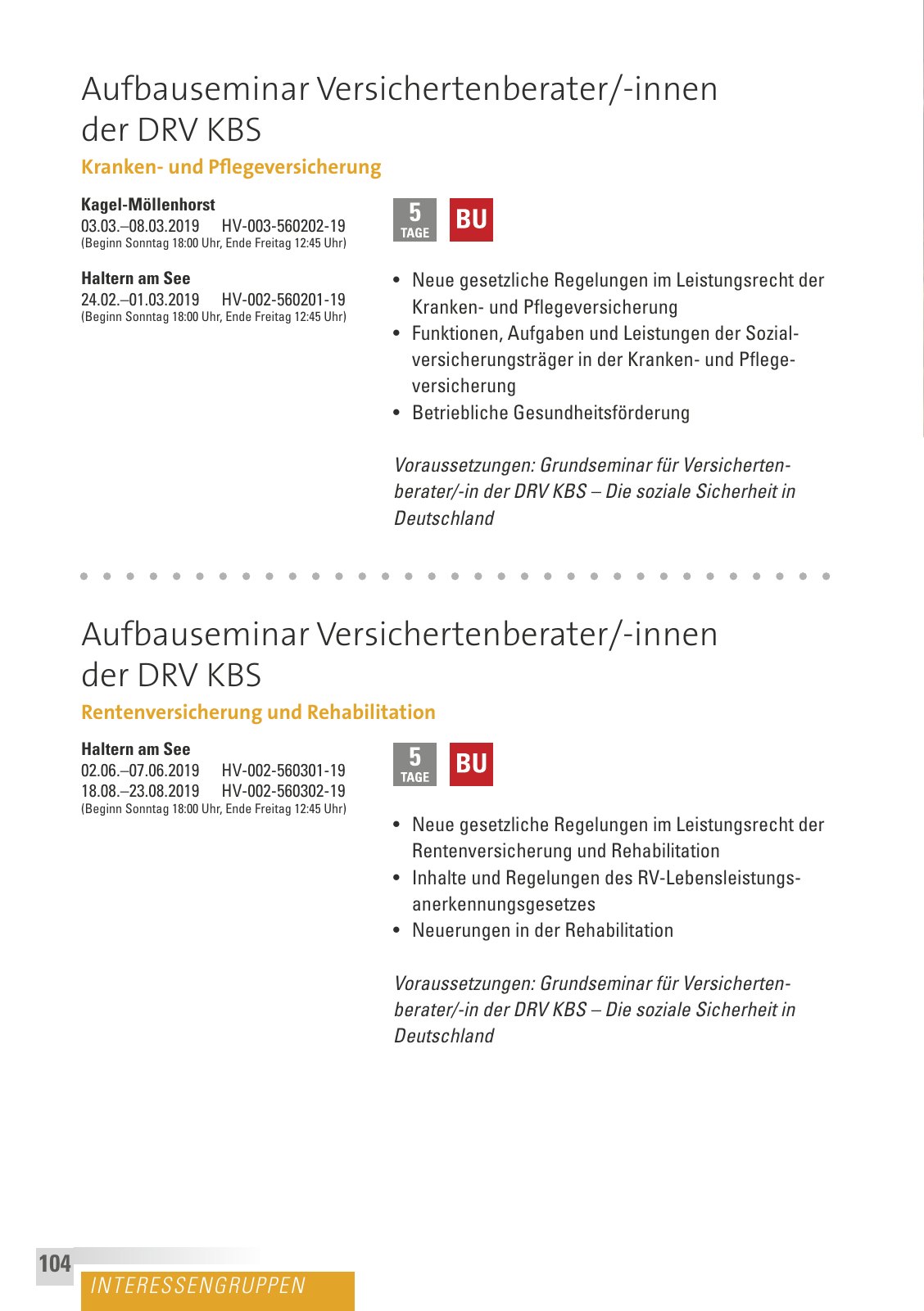Vorschau IG BCE Bildungsprogramm 2019 Seite 106