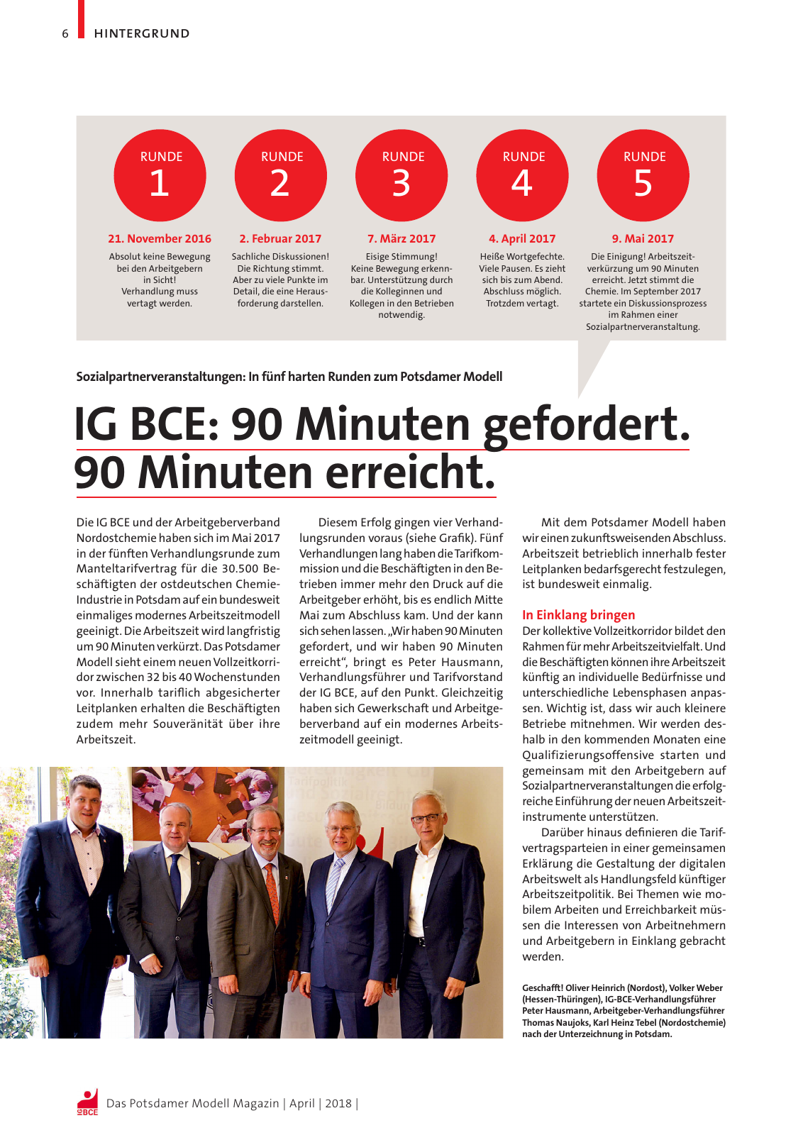 Vorschau IG BCE - Potsdamer Modell - April 2018 Seite 6