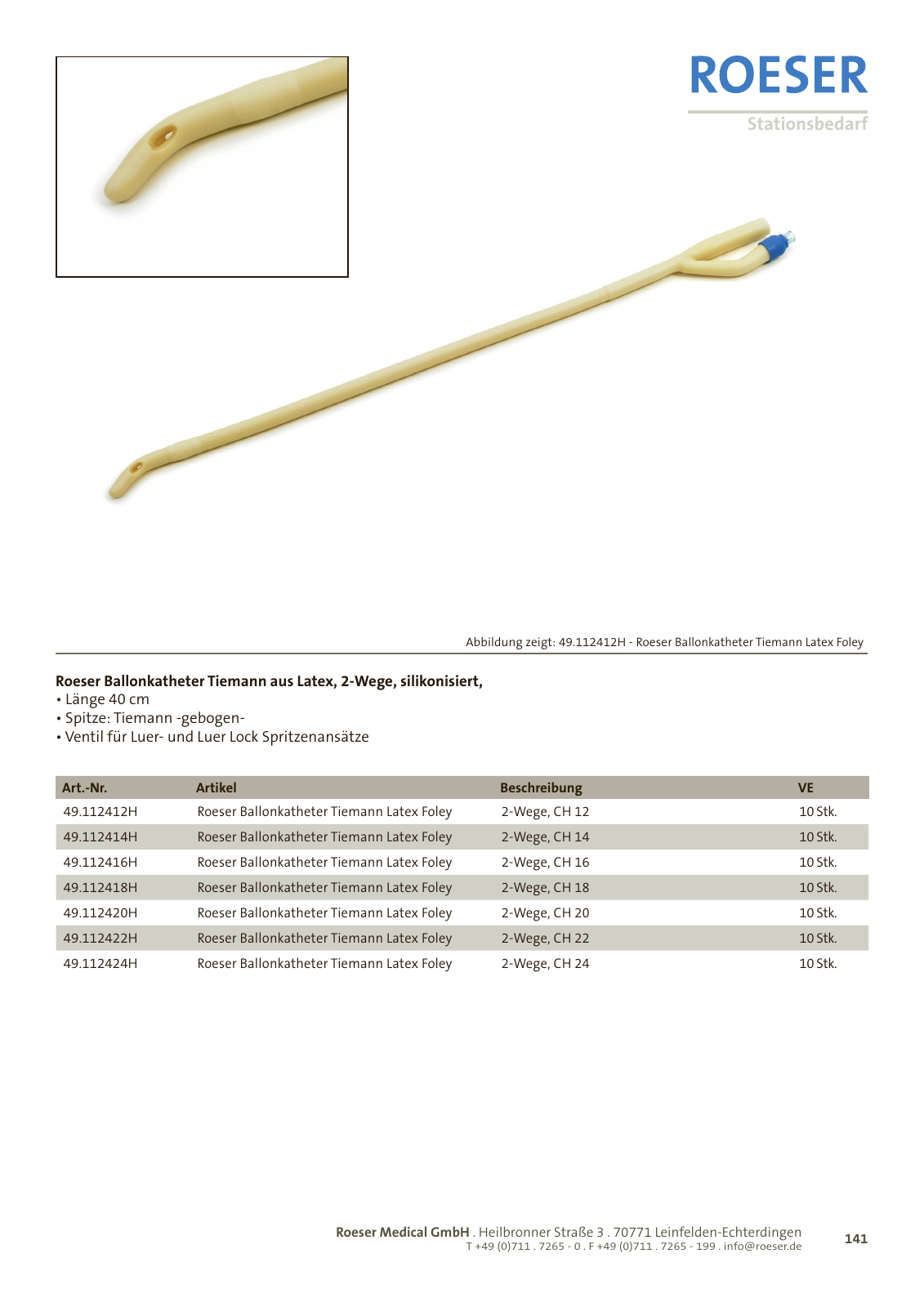 Vorschau ROESER-Katalog 1/2013 Seite 141