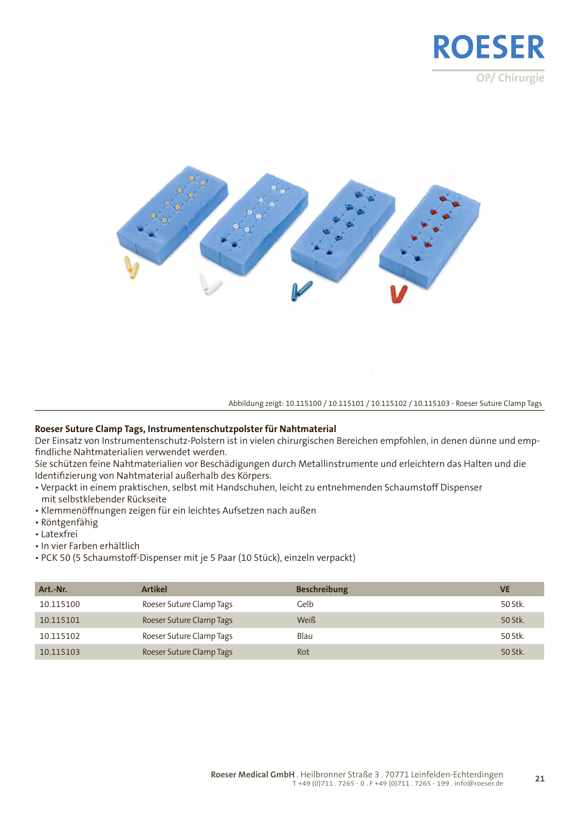 Vorschau ROESER-Katalog 1/2013 Seite 21