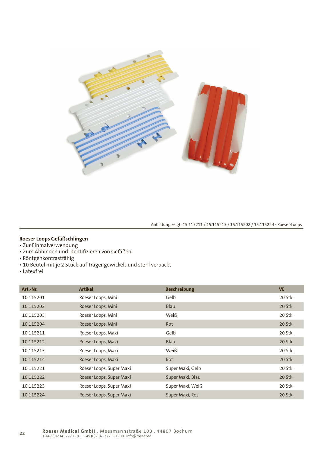 Vorschau ROESER-Katalog 1/2013 Seite 22