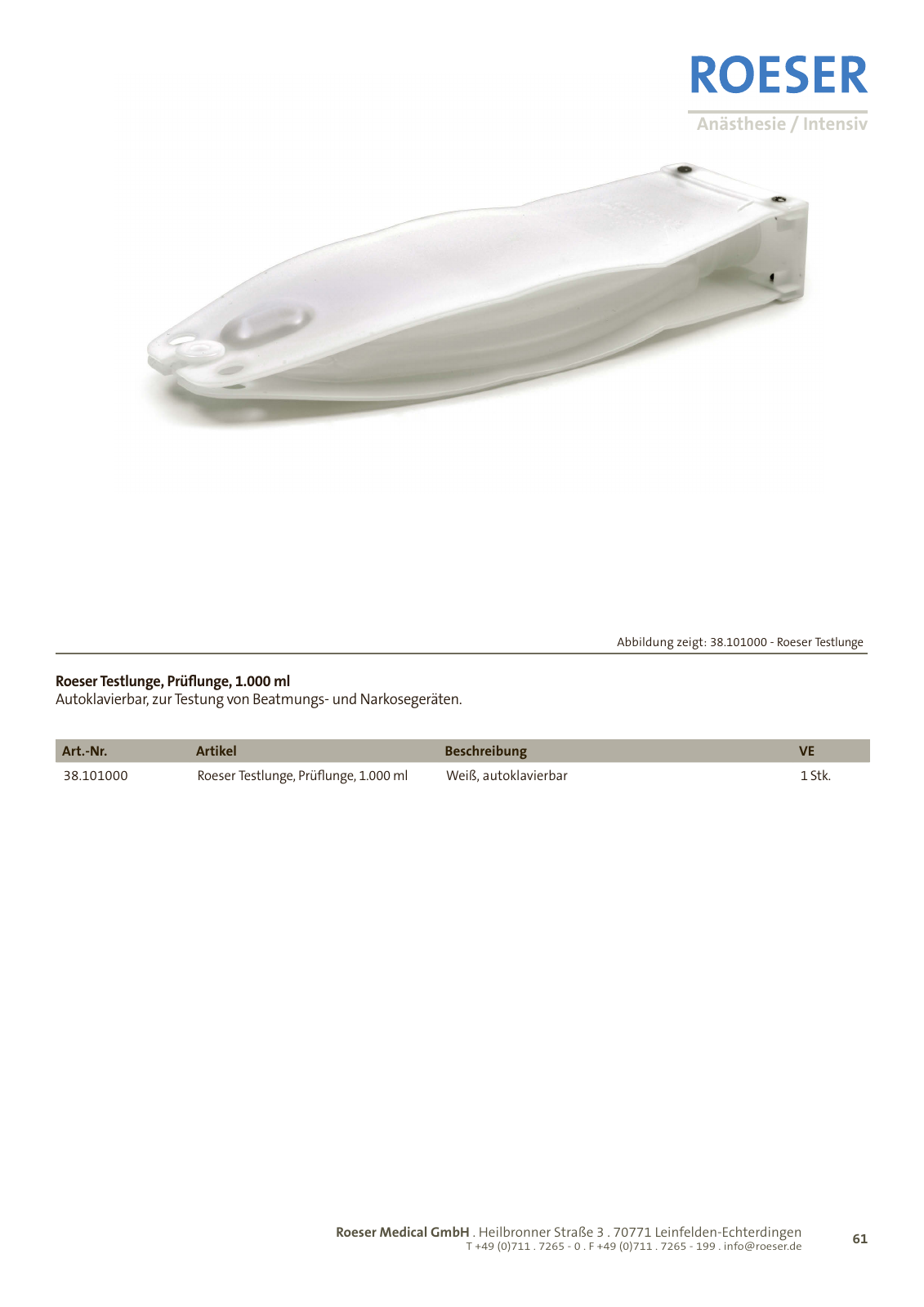 Vorschau ROESER-Katalog 1/2013 Seite 61