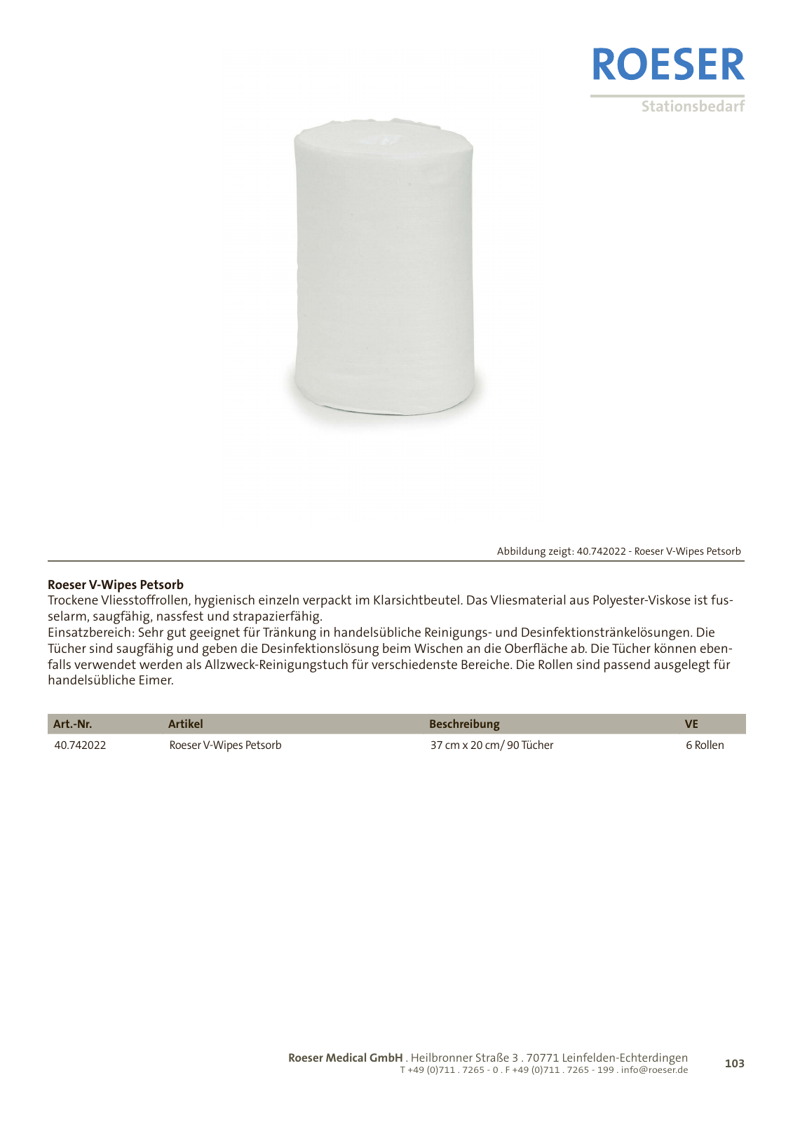 Vorschau ROESER-Katalog 1/2013 Seite 103