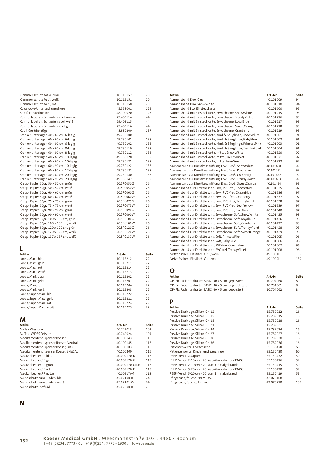 Vorschau ROESER-Katalog 1/2013 Seite 152