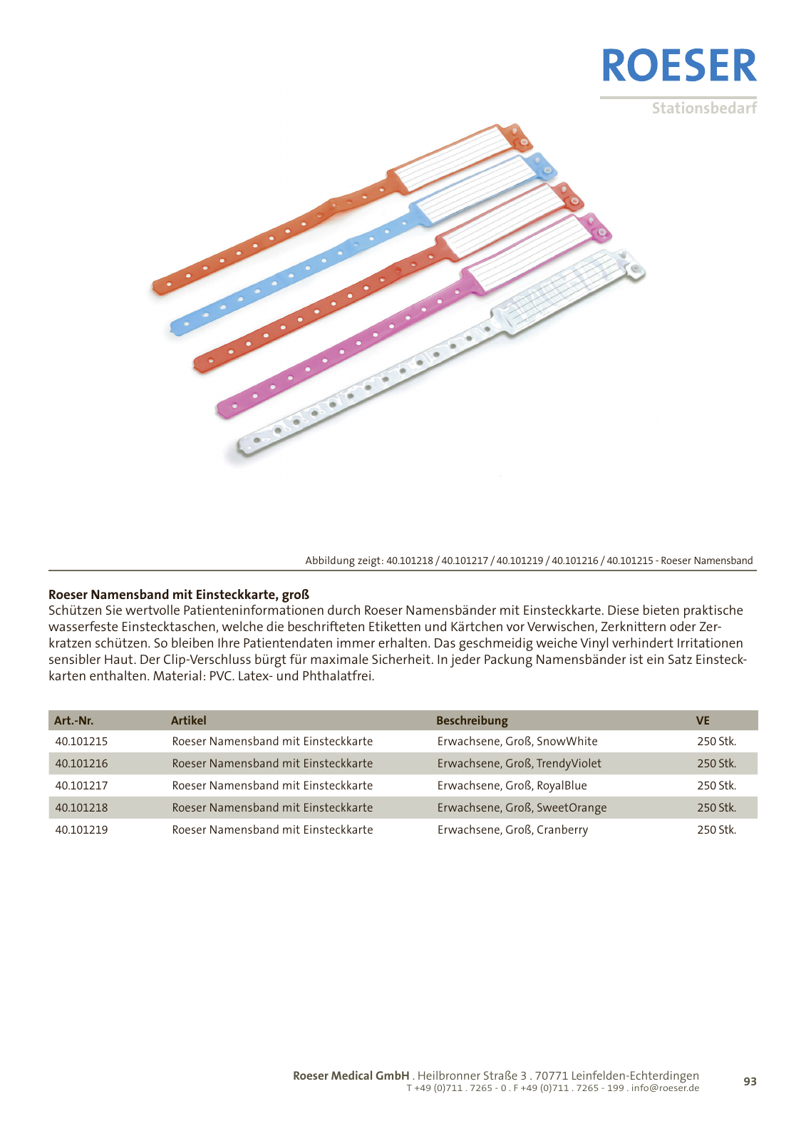 Vorschau ROESER-Katalog 1/2013 Seite 93