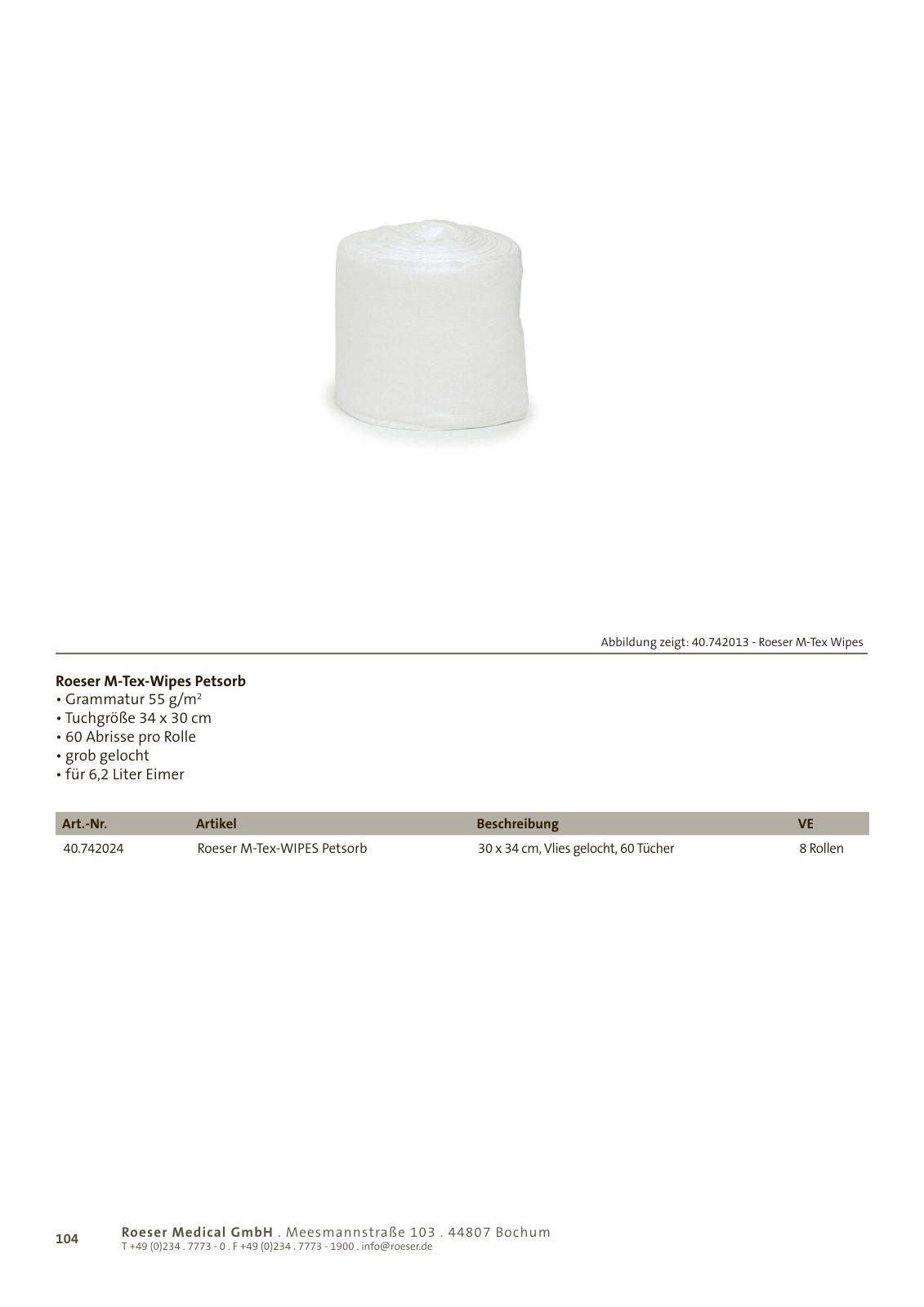 Vorschau ROESER-Katalog 1/2013 Seite 104