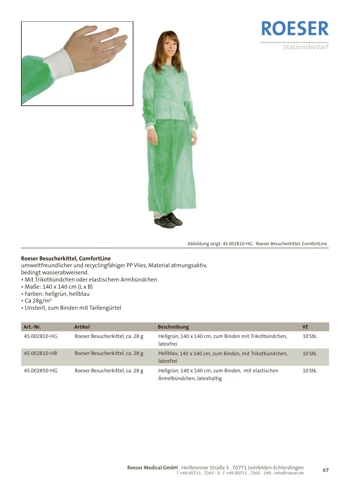 Vorschau ROESER-Katalog 1/2013 Seite 67
