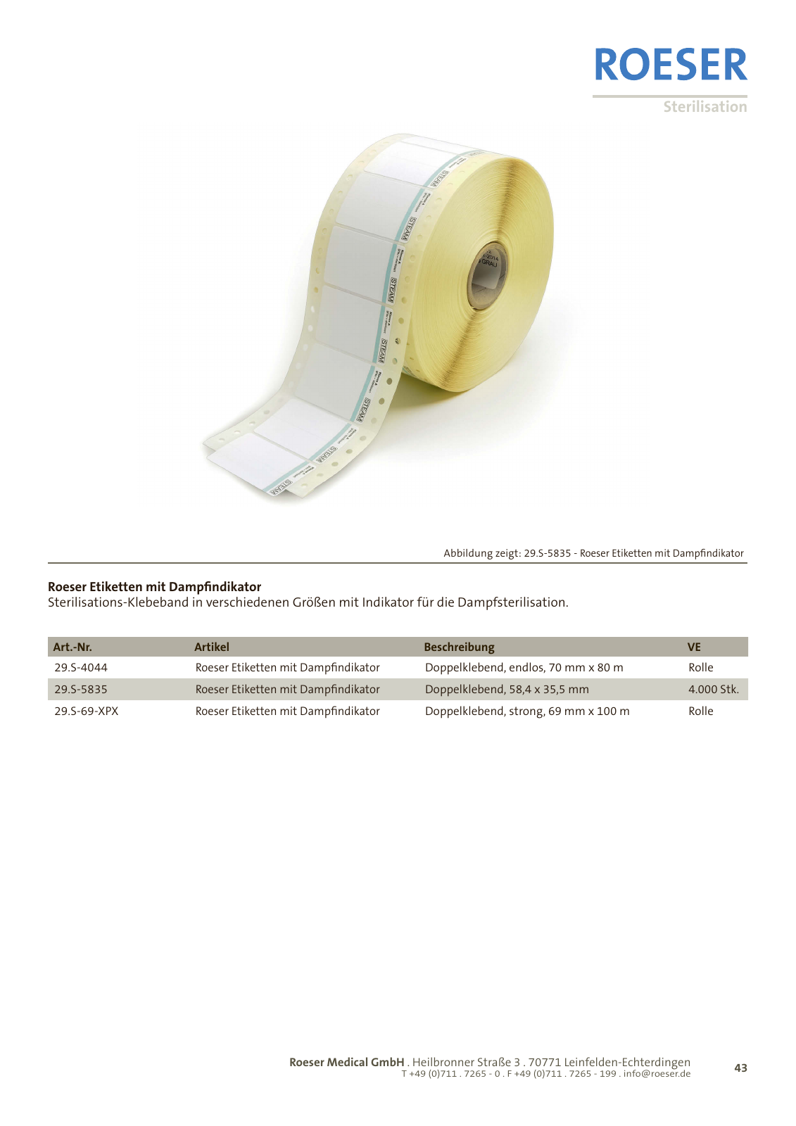 Vorschau ROESER-Katalog 1/2013 Seite 43