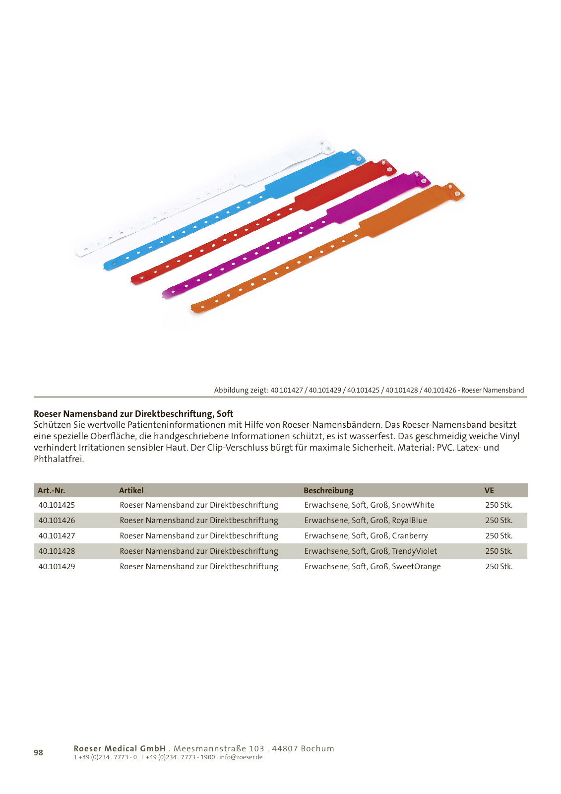 Vorschau ROESER-Katalog 1/2013 Seite 98