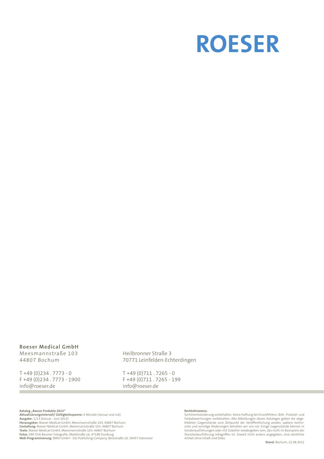 Vorschau ROESER-Katalog 1/2013 Seite 156